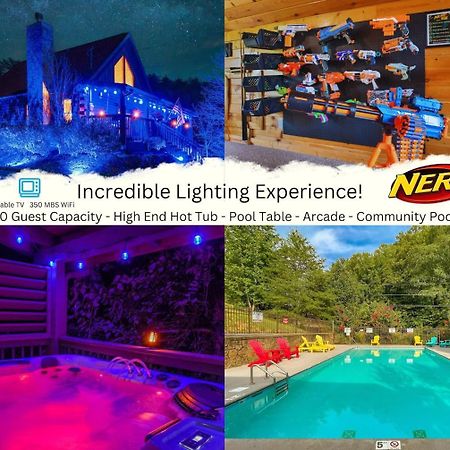 Ryes And Shine Bootlegger'S Cabin! Hot Tub* Pool* Arcade* Billiards *Ev * Pet Friendly Sevierville Eksteriør billede