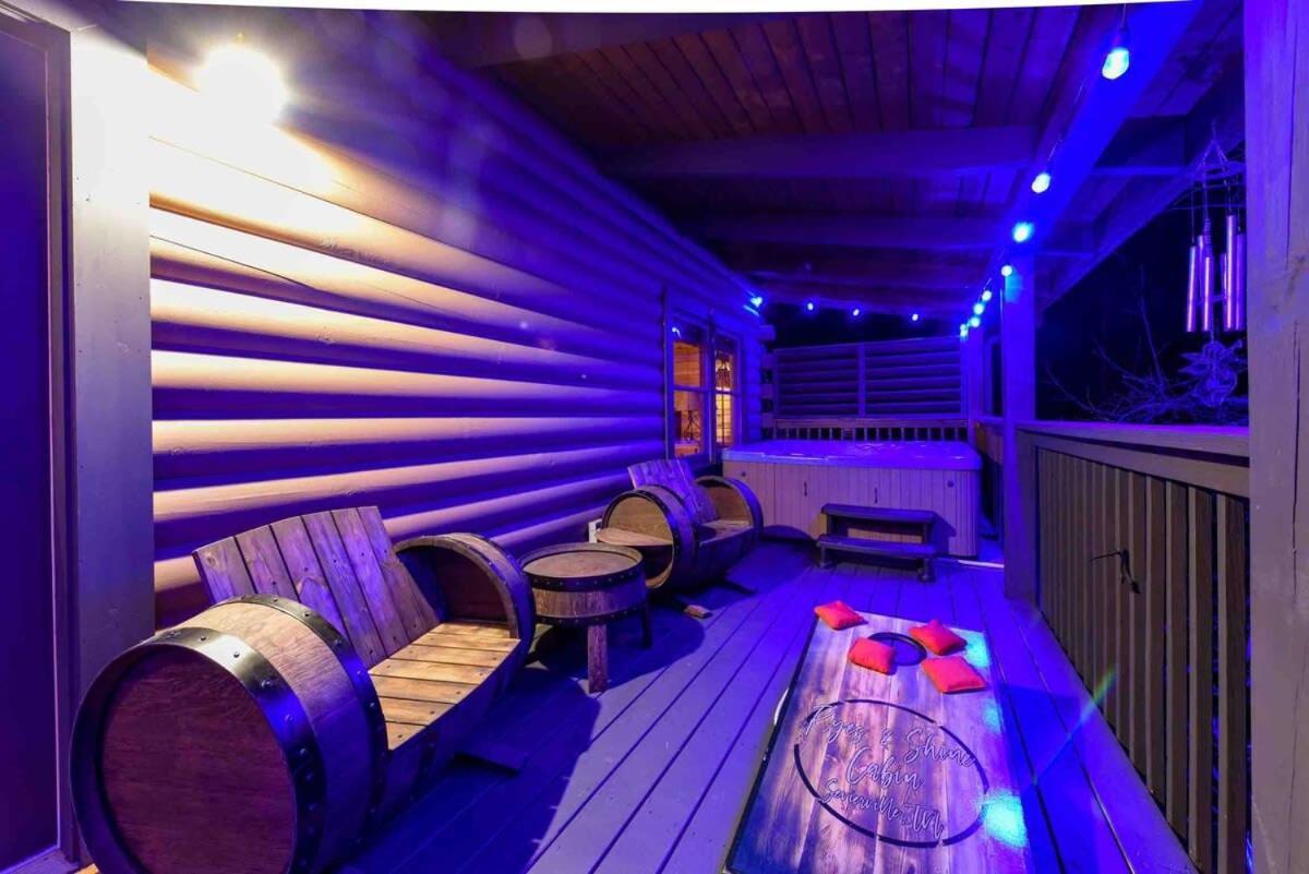 Ryes And Shine Bootlegger'S Cabin! Hot Tub* Pool* Arcade* Billiards *Ev * Pet Friendly Sevierville Eksteriør billede